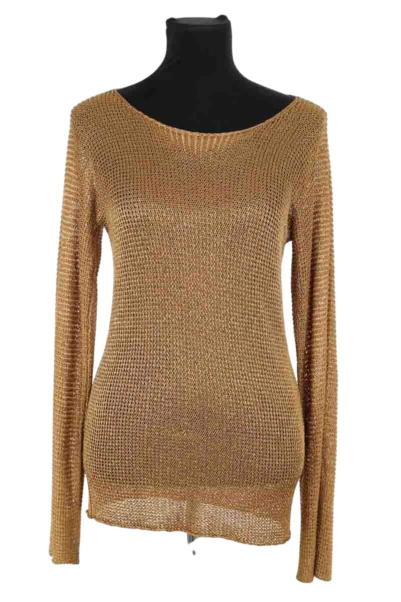 Top Joseph Doré en Synthétique, taille M - Seconde Main