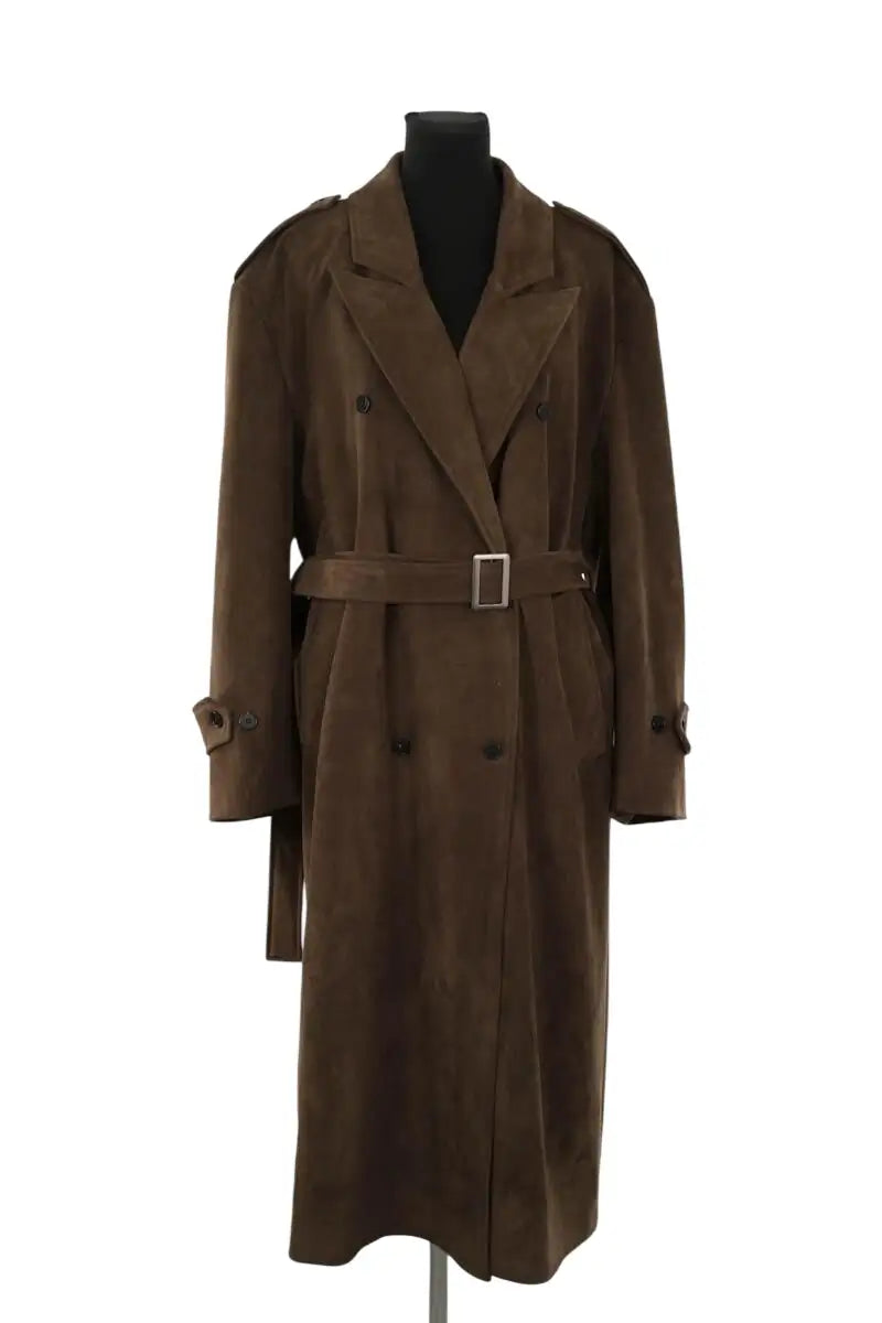 Trench-coat Project Wave Marron en Synthétique, taille TU - Seconde Main