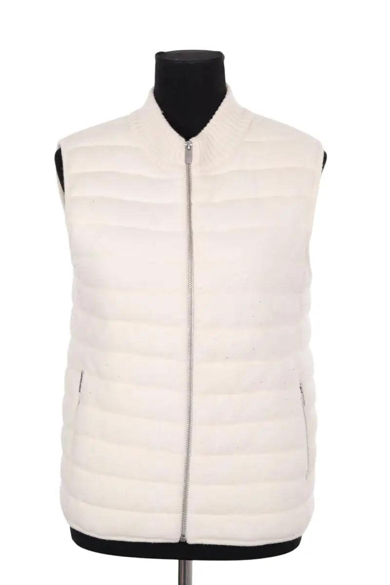 Veste Kujten Blanc en Cachemire, taille M - Seconde Main