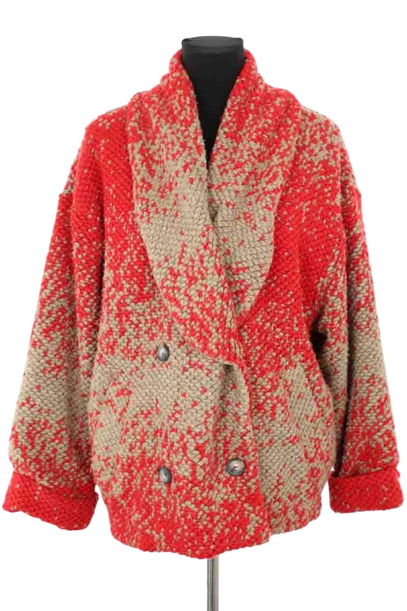 Veste Paul & Joe Rouge en Polyester, taille M - Seconde Main