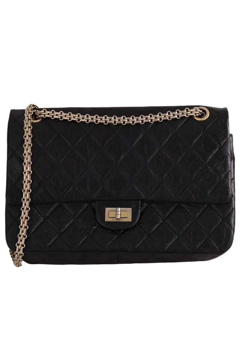 Sac à main Chanel 2.55 Noir en Cuir - Seconde Main