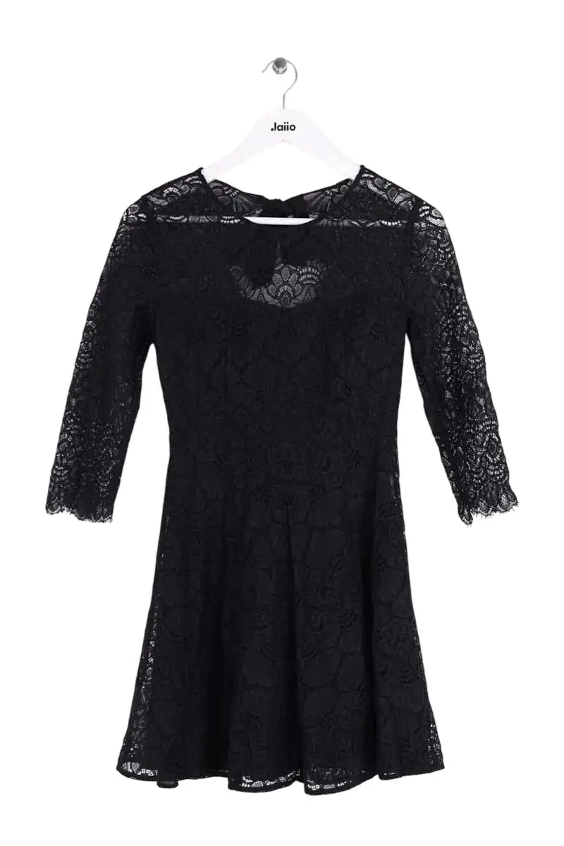 Robe Sézane Noir en Coton, taille XS - Seconde Main