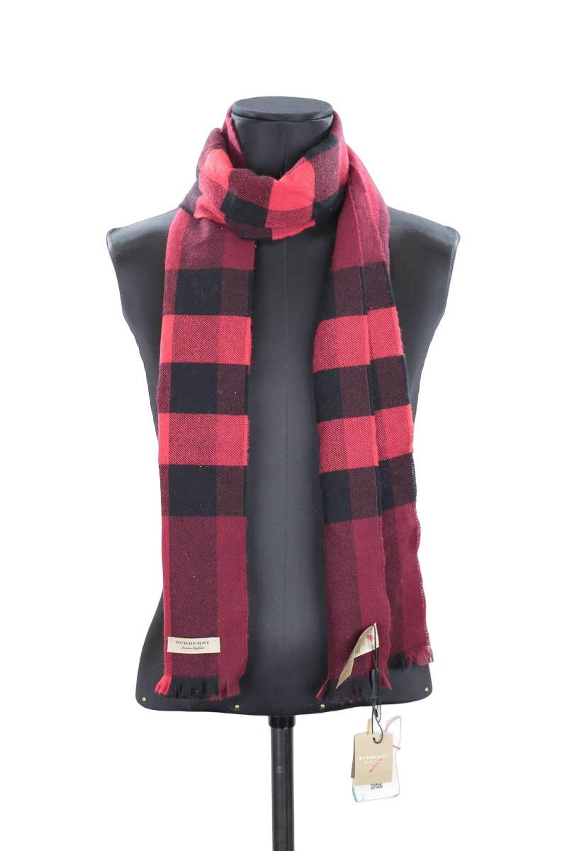 Echarpes Burberry Rouge