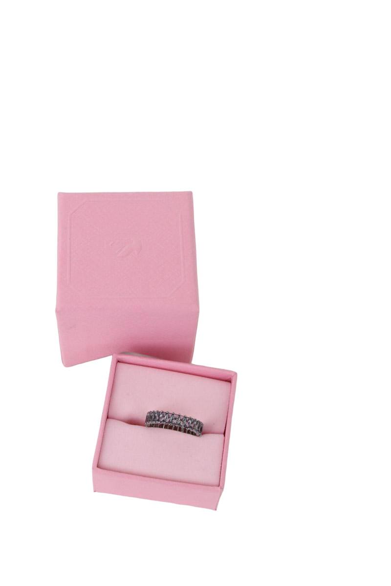 Bague Swarovski Gris