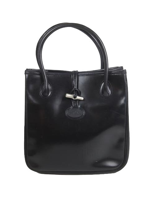 Le Foulonné Sac Longchamp Cuir Noir Femme Sac Longchamp Femme Cuir