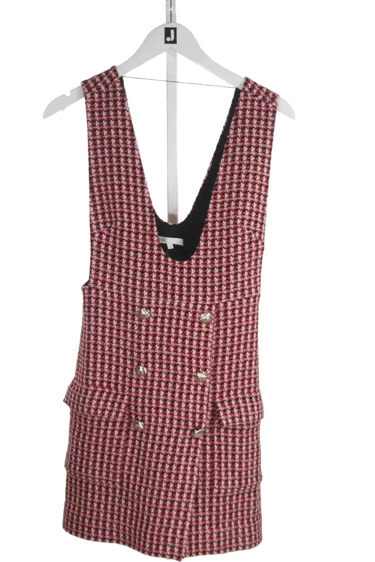 Maje Des Robes Mini 2019 Peach Short Homecoming Dress With Crossed