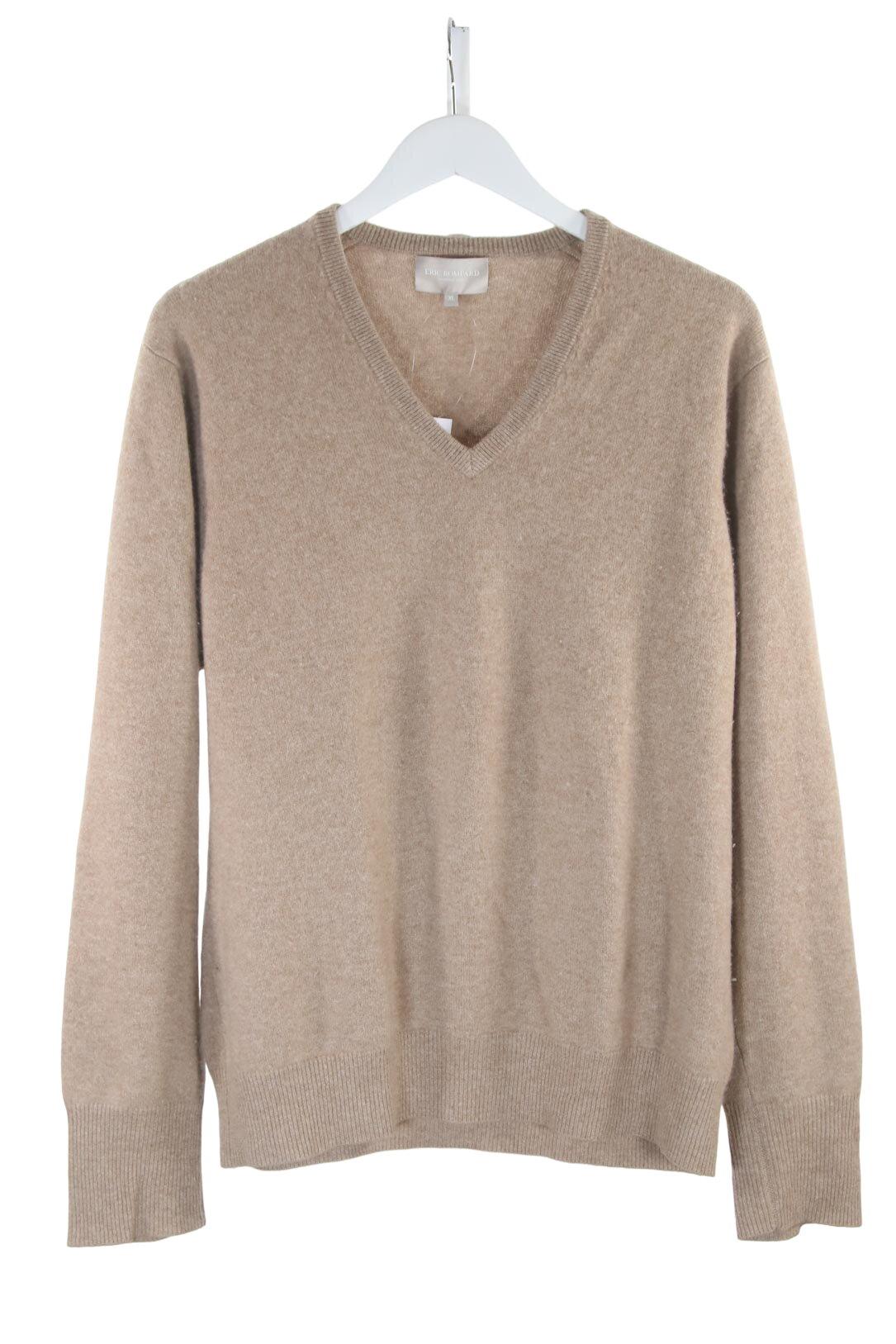 Pull Sans Manches Eric Bompard - 100% Cachemire - Couleur Roux/camel - Taille L - Neuf Avec étiquettes