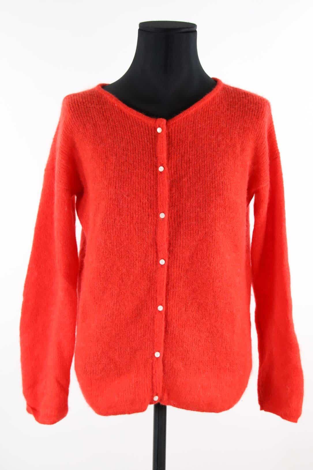 Pull rouge fashion sezane