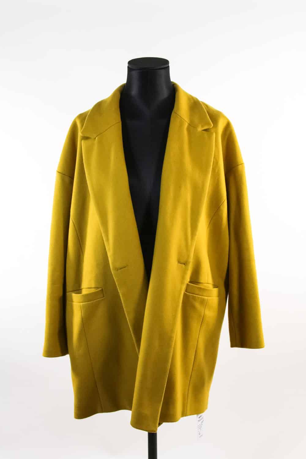 manteau jaune american vintage
