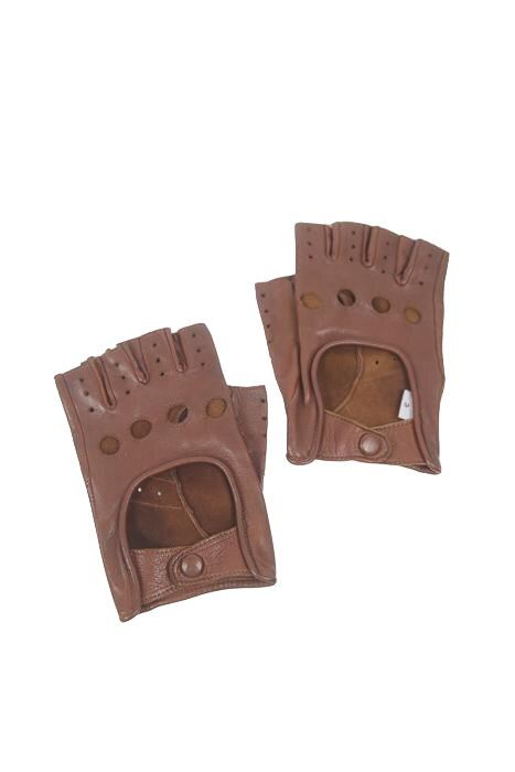 Gants Agnelle Marron