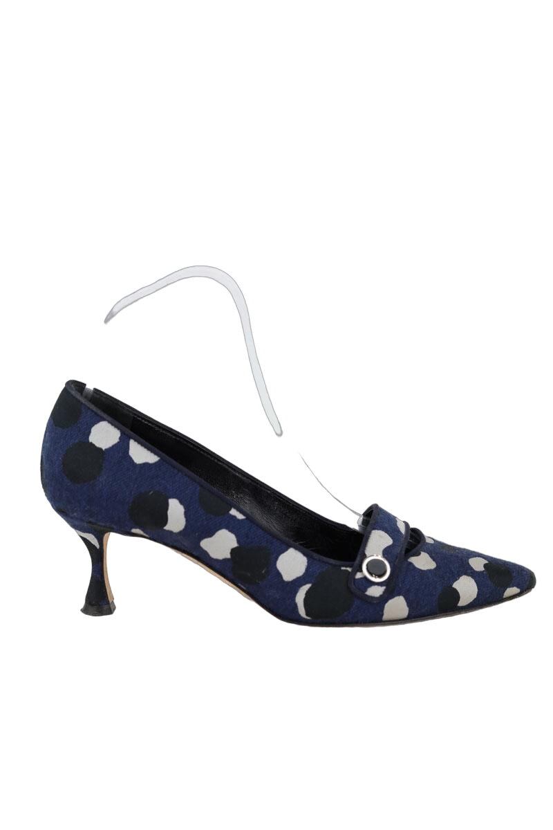 Talons Manolo Blahnik Bleu