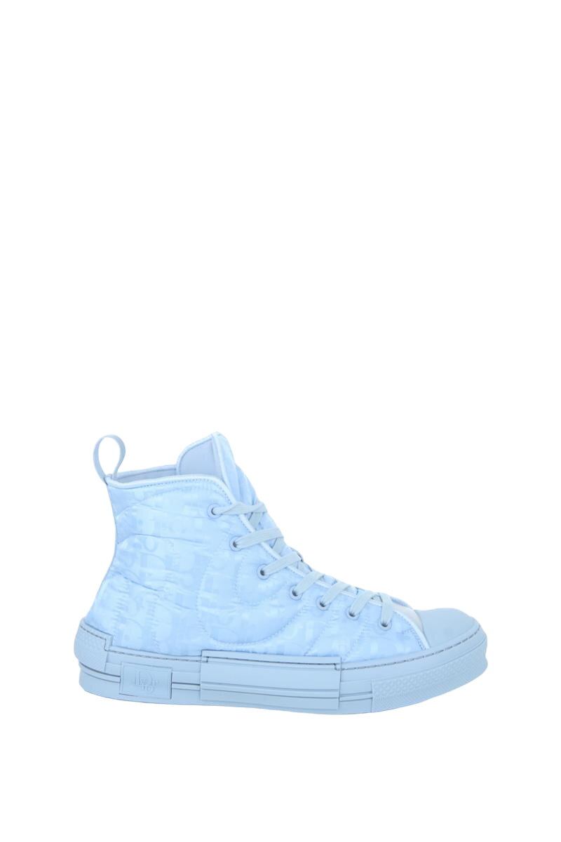 Dior Oblique Dior B23 Bleu Ciel Baskets Hautes B23 Dior De Seconde