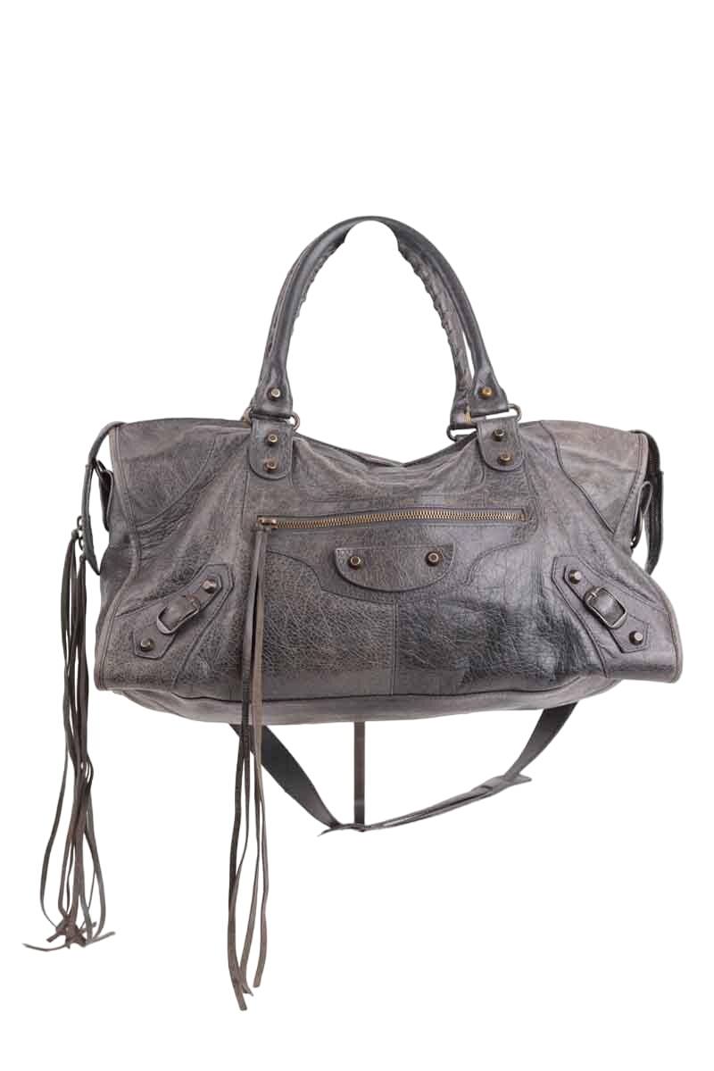 Sac à main City en cuir - Main Image