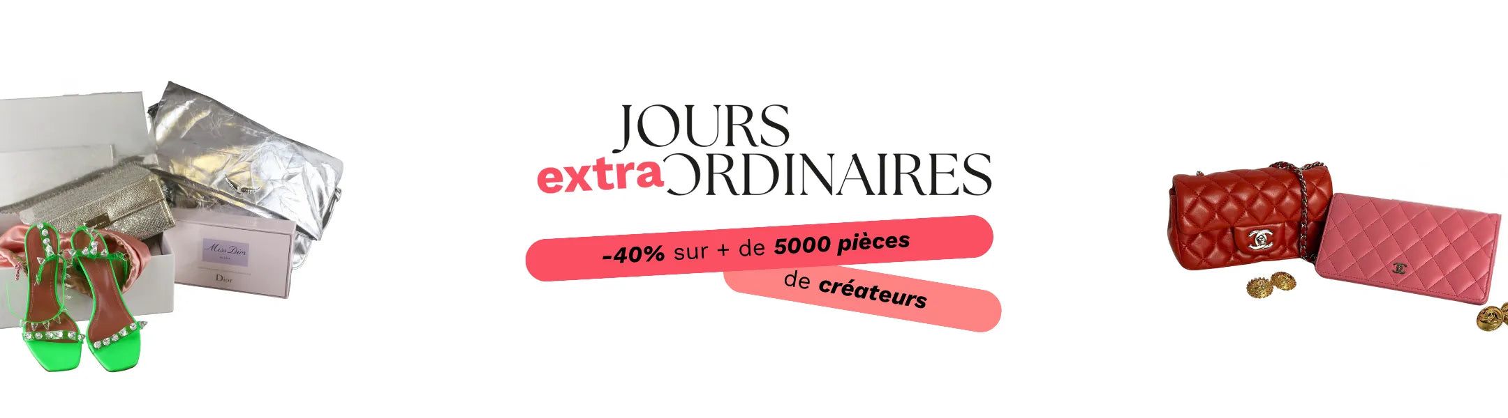 Les jours Extra Ordinaires Jaiio -40% sur des milliers de pièces de créateurs pendant 1 semaine seulement