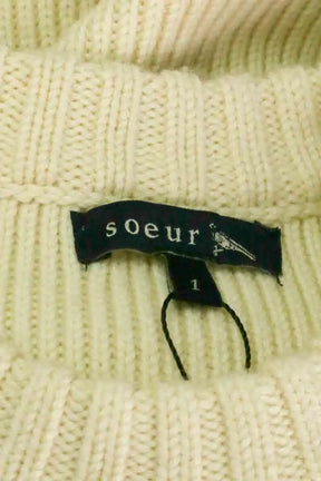 Pull Soeur Beige en Laine