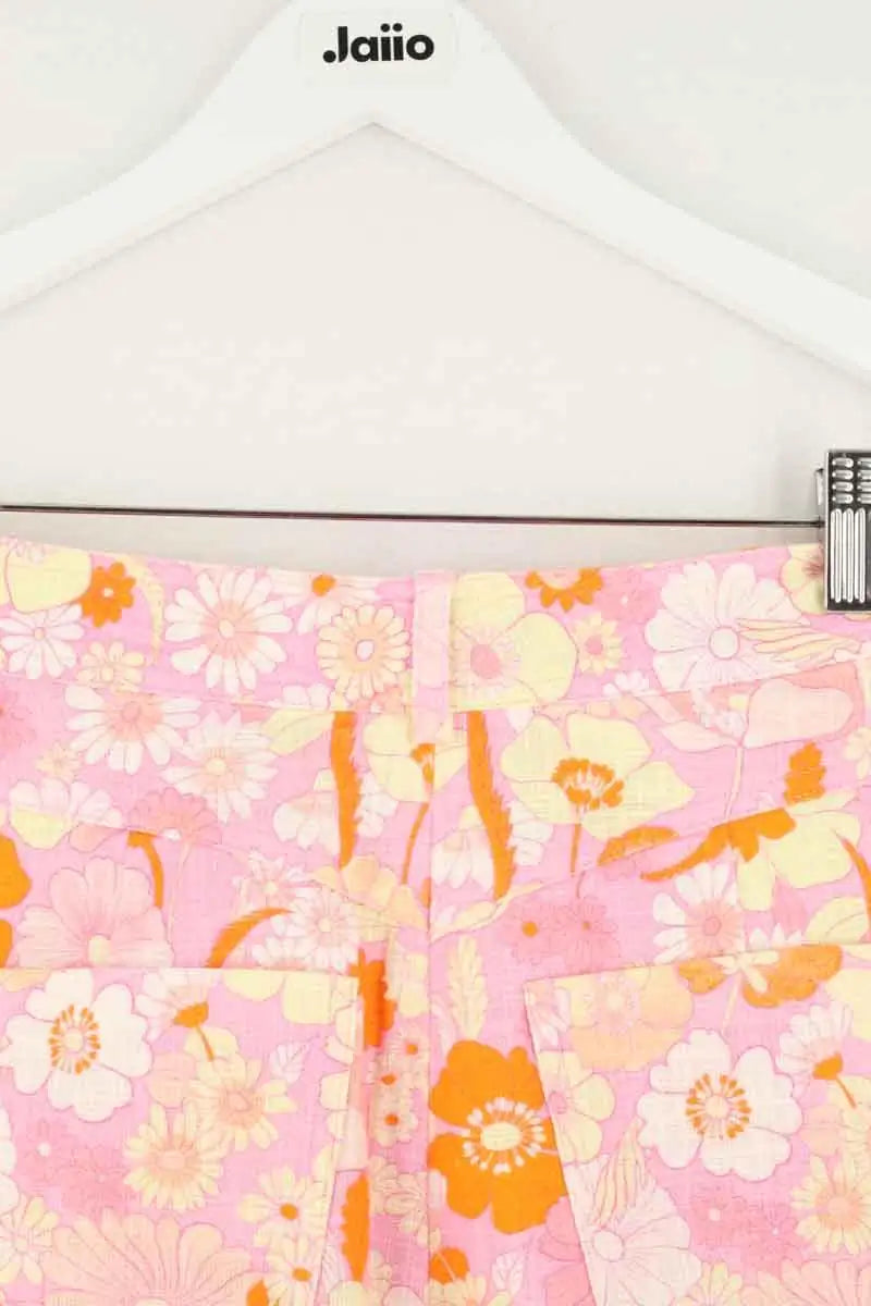 Mini short Maje Rose en Coton