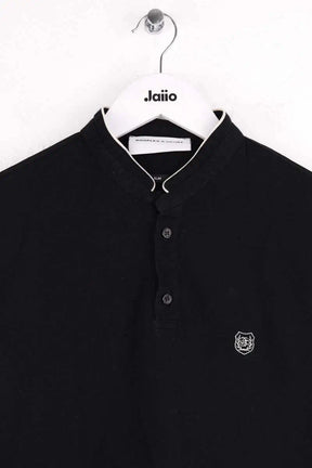 Polo The Kooples Noir en Coton