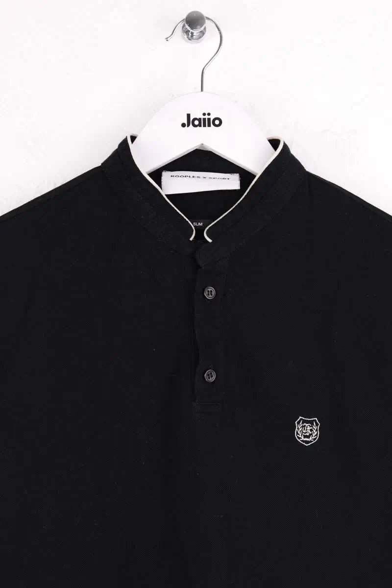 Polo The Kooples Noir en Coton
