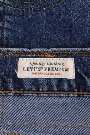 Jean droit Levi's 512 Bleu en Coton