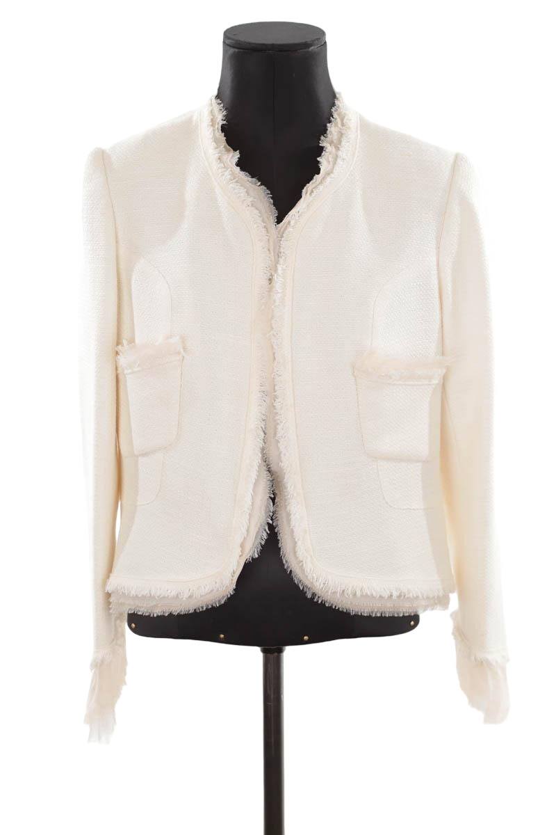 Veste de tailleur Chanel  Blanc