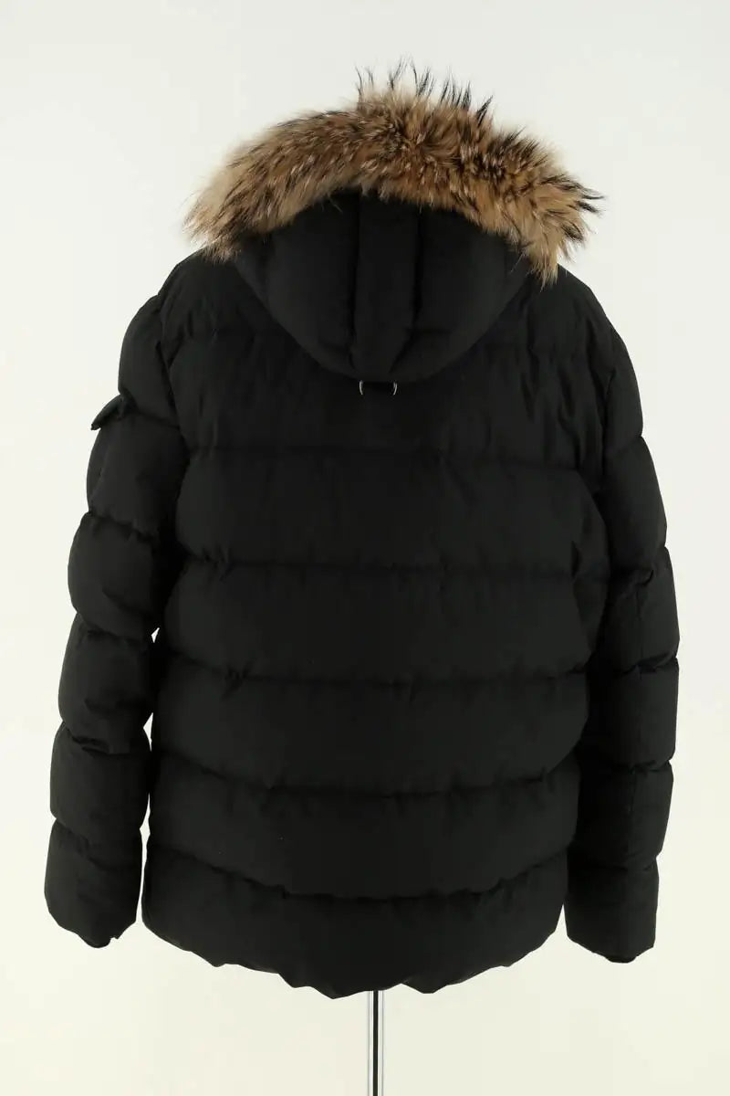 Doudoune Pyrenex Noir en Fourrure
