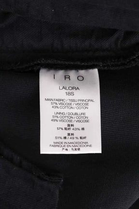 Short Iro Noir en Synthétique