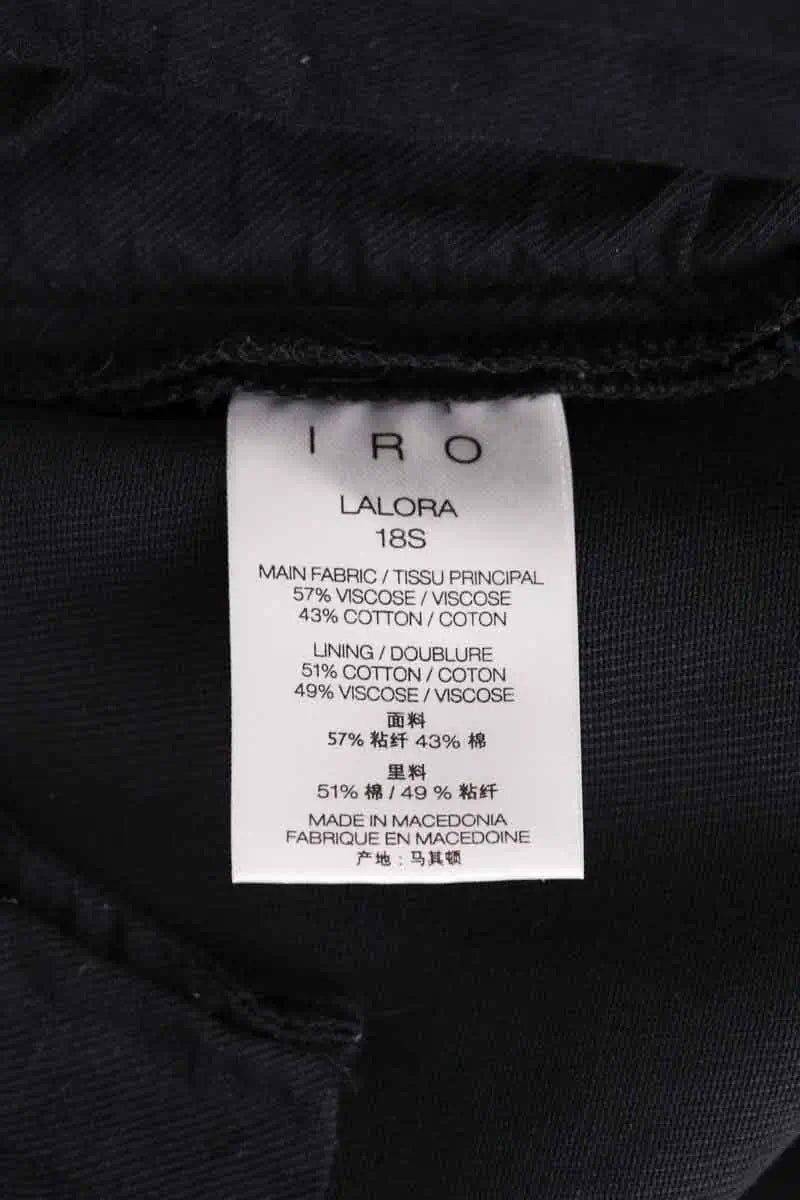 Short Iro Noir en Synthétique