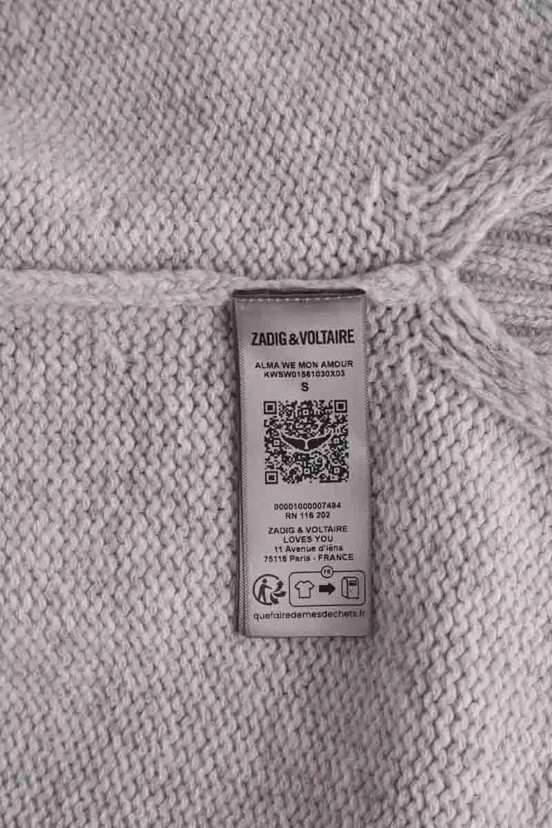 Pull Zadig & Voltaire Gris en Laine