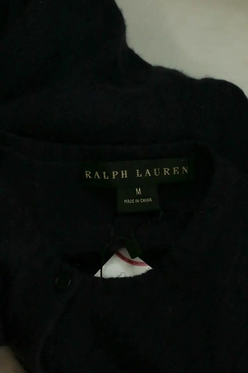Cardigan Ralph Lauren Marine en Cachemire