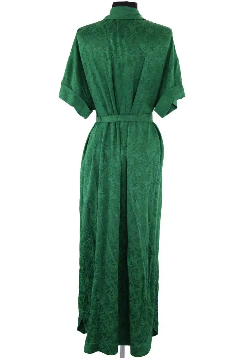 Robe Sézane Vert en Viscose
