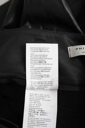 Pantalon droit Philosophy Di Lorenzo Serafini  Noir