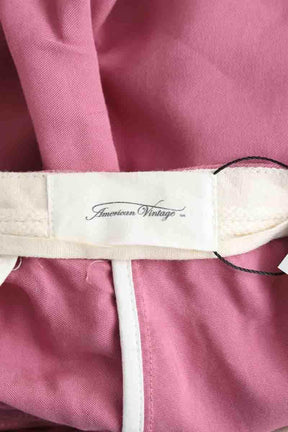 Pantalon Carot American Vintage  Rose