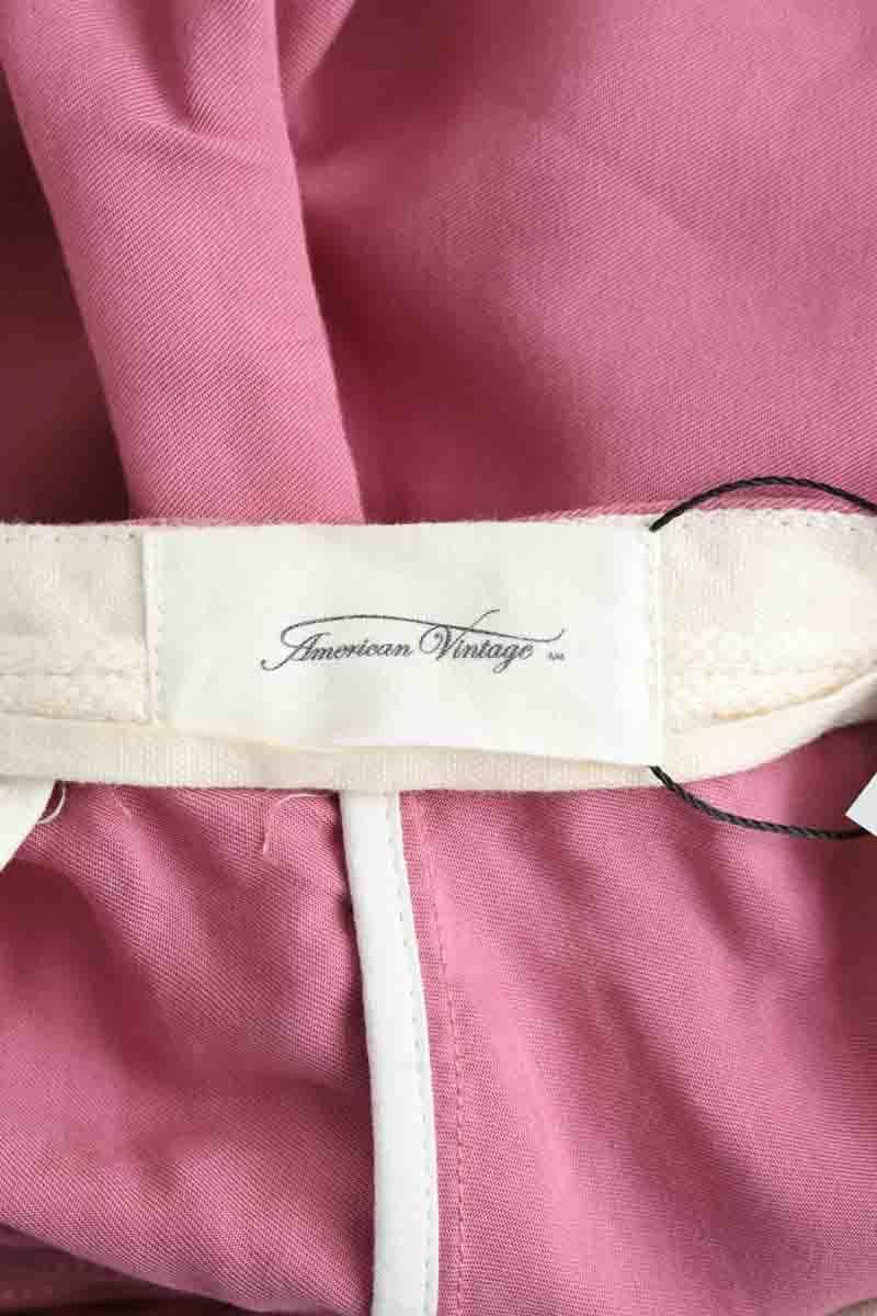 Pantalon Carot American Vintage  Rose