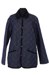 Manteau LAVENHAM Bleu en Coton, taille M - Seconde Main