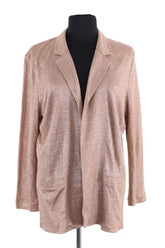 Cardigan Notshy Beige en Lin, taille M - Seconde Main