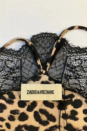 Top sans manche Zadig & Voltaire Beige en Viscose