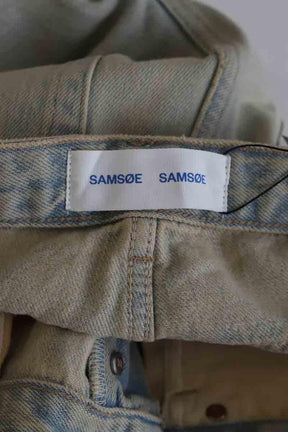 Droit Samsoe Samsoe  Bleu