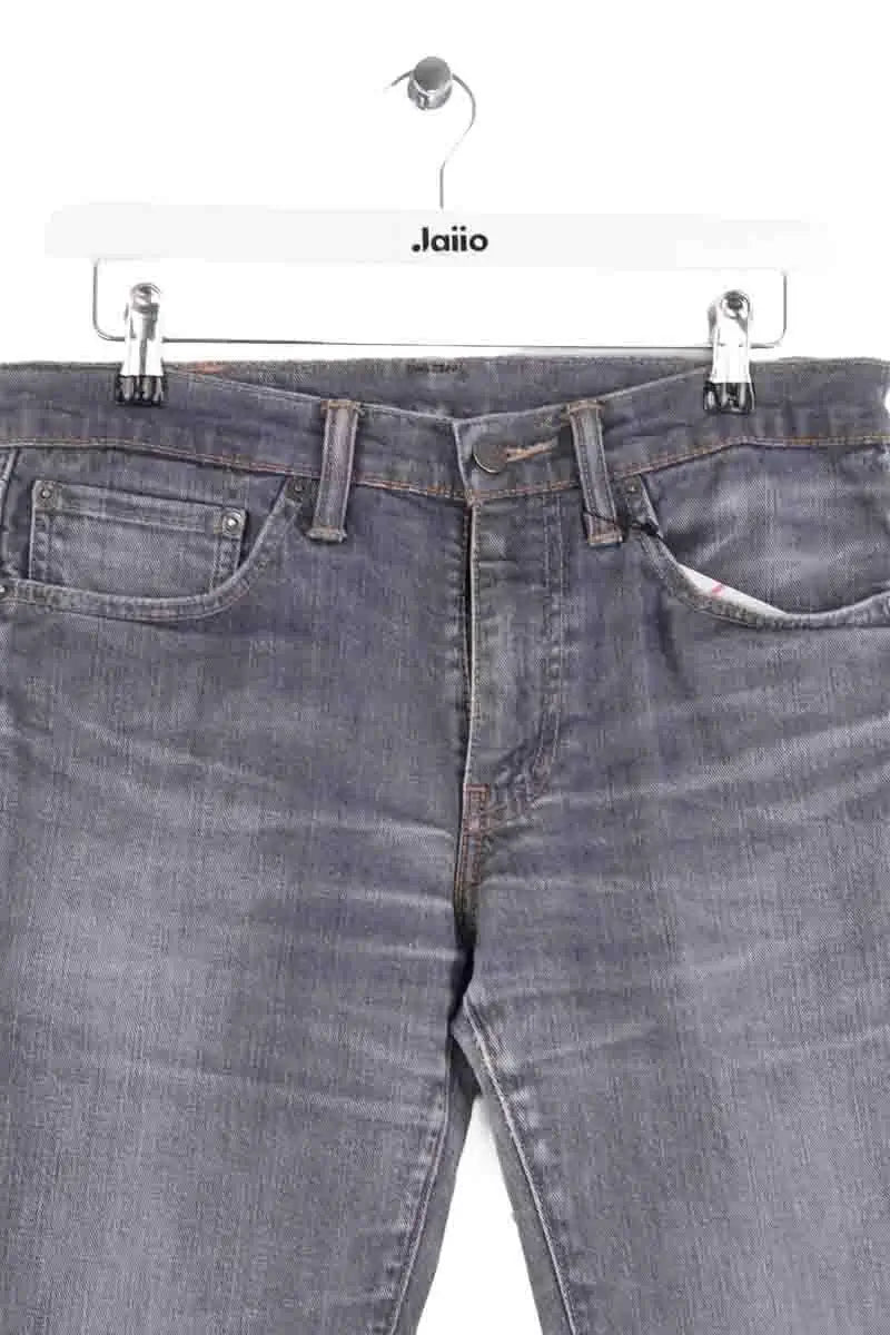 Jean droit Levi's 511 Gris en Coton
