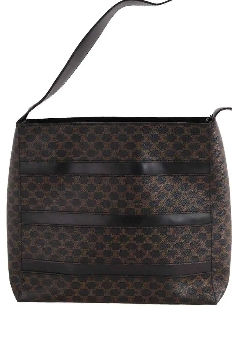 Sac porté épaule Celine Marron en Cuir