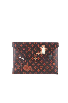 Pochette Louis Vuitton Kirigami Marron