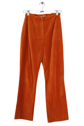 Pantalon Tara Jarmon Orange en Coton, taille M - Seconde Main
