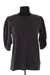 T-shirt Ba&Sh Noir en Coton, taille XS - Seconde Main