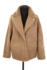 Manteau court réversible Bash  Beige