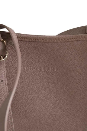 Sac à bandoulière Longchamp Le Foulonné S Gris en Cuir