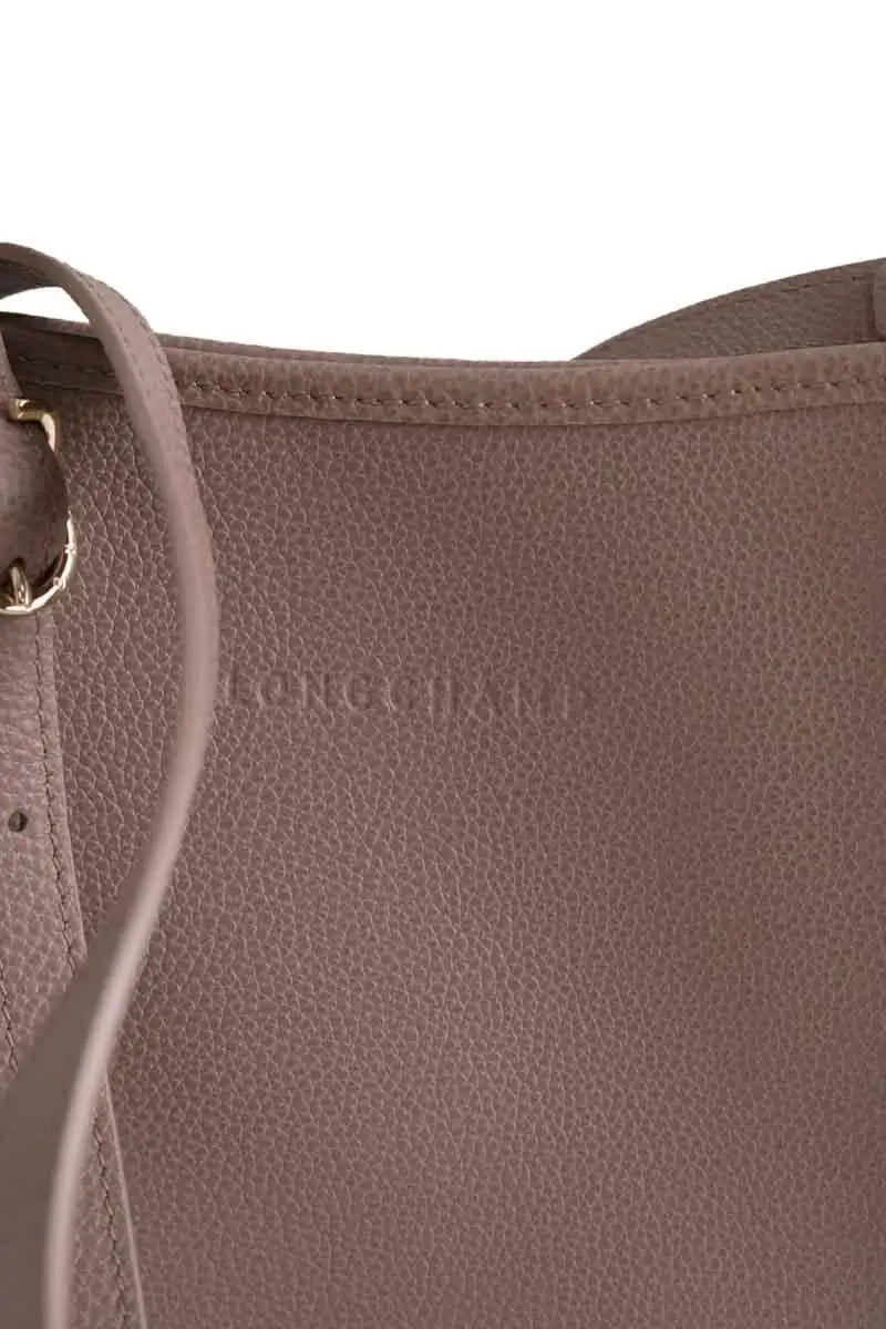 Sac à bandoulière Longchamp Le Foulonné S Gris en Cuir