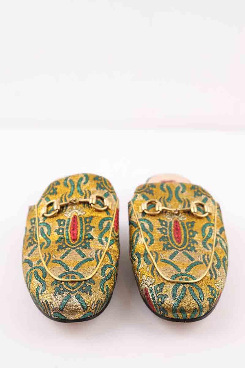 Mules Gucci  Doré