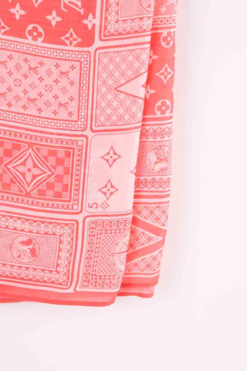 Foulard Louis Vuitton  Rose