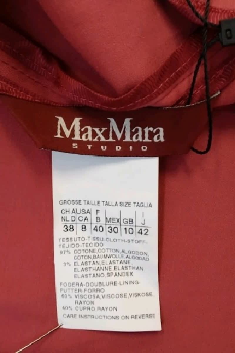 Blazers Max Mara  Rouge