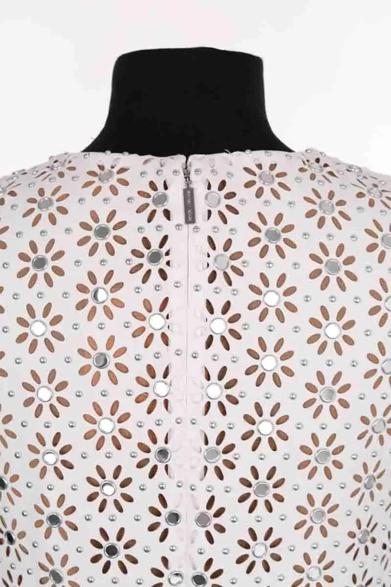 Robe Michael Kors Blanc en Synthétique