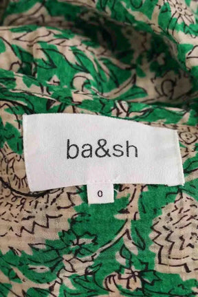 Robe Ba&Sh Vert en Viscose